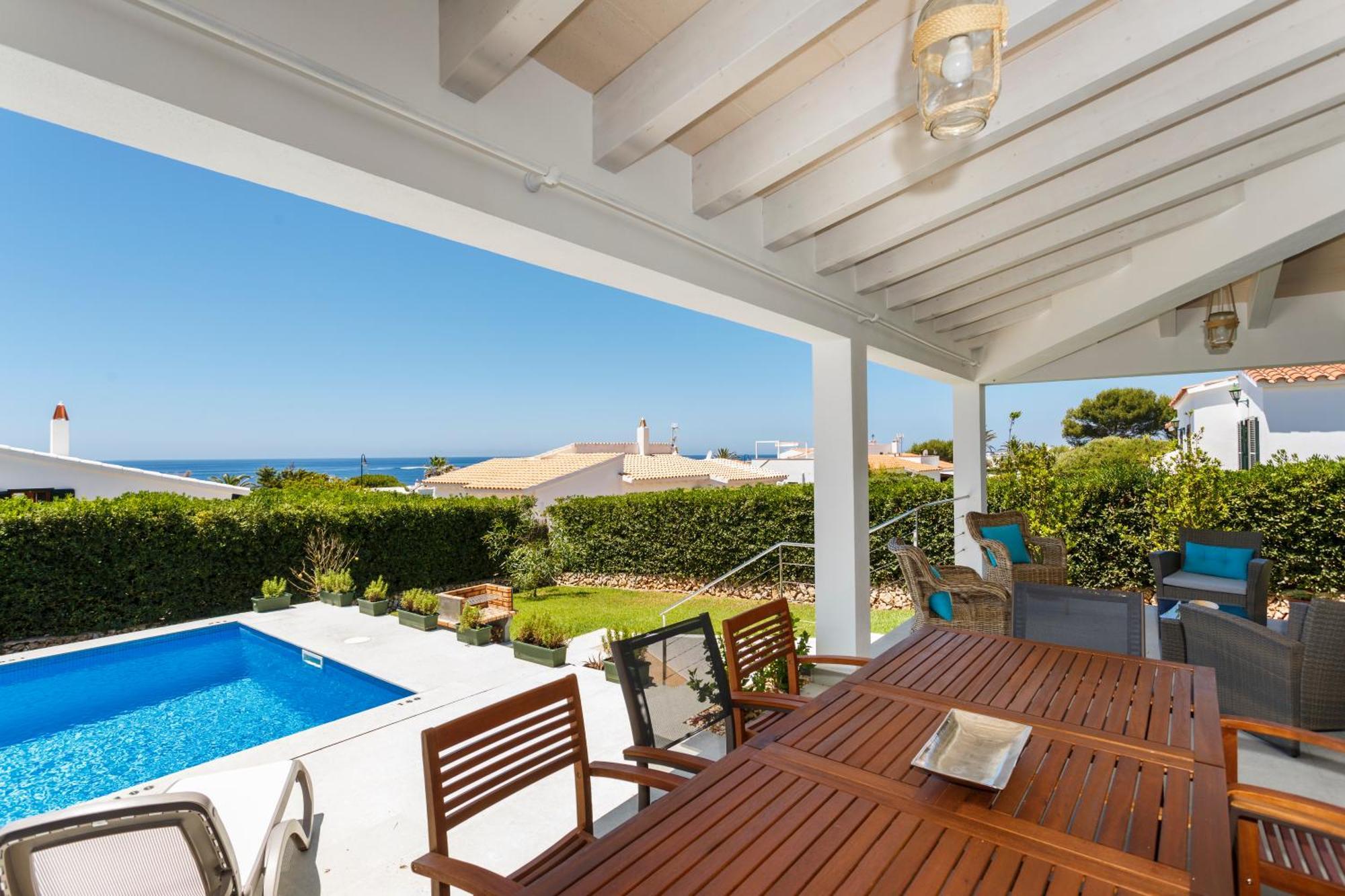 Bini Sole - Villa De Lujo Con Piscina En Menorca Binibeca Exterior foto